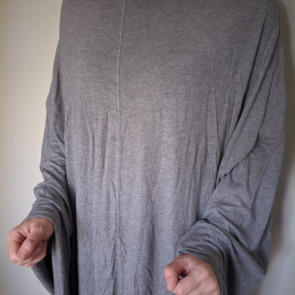 Grey cotton shawl - Picture 1 of 2